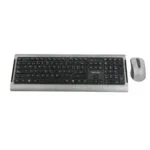 TECMASTER COMBO TECLADO Y MOUSE INALÁMBRICOS KIT COLOR NEGRO