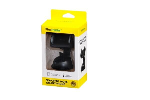 Tecmaster Phone Holder 360° Black/Grey - Imagen 4