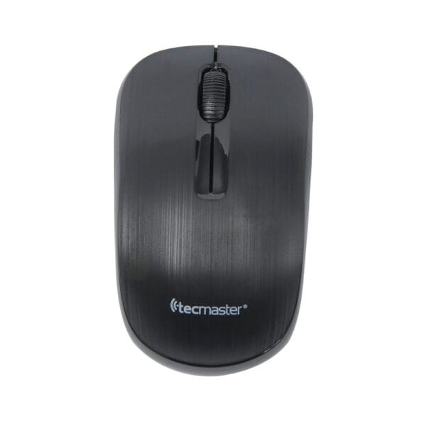 Mouse Tecmaster Inalámbrico Básico Color Negro