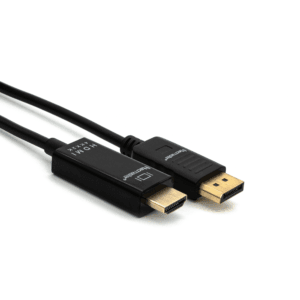 Venta de Cable 1.8 Mtrs Display Port Macho a HDMI Macho