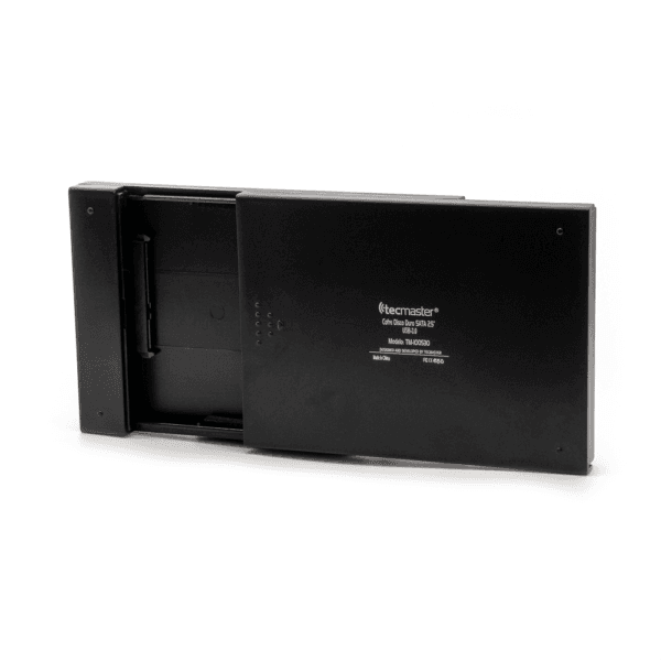 TECMASTER COFRE DISCO DURO SATA de 2,5″, Ensamble y Ajuste Directo, USB 3.0 - Imagen 2