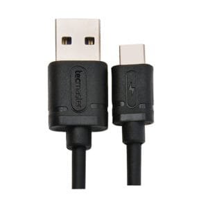 Venta de Cable Tipo C a USB Negro Tecmaster 2025