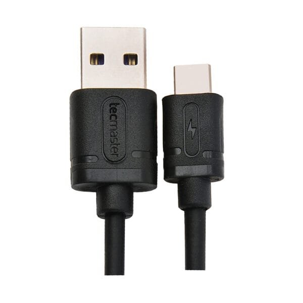 Venta de Cable Tipo C a USB Negro Tecmaster 2025