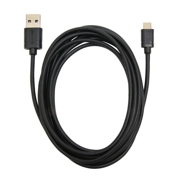 Cable Tipo C a USB Negro Tecmaster - Imagen 4