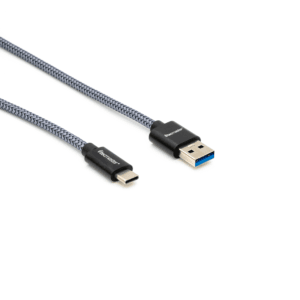 Cable OTG 1.5 Mtrs, Braided Reforzado Bicolor Tipo-C a USB