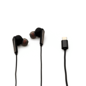 AUDÍFONOS TECMASTER HEADSET STEREO MICRÓFONO Y CONTROL LLAMADAS – CONECTOR TIPO C-1,2 mts.