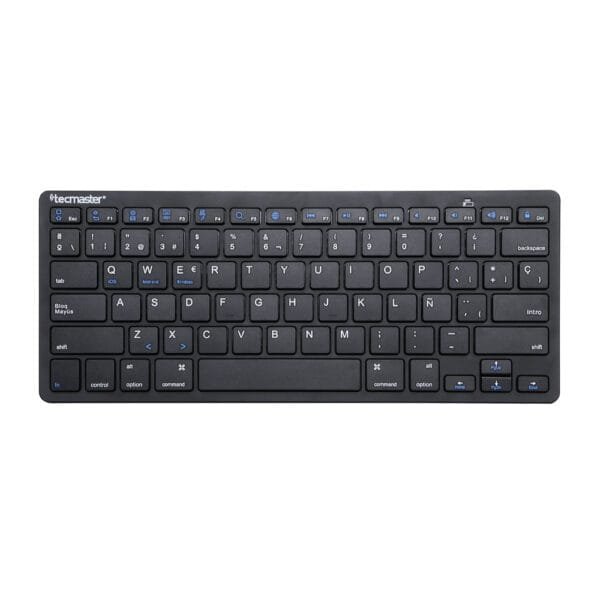 TECLADO TECMASTER BLUETOOTH COLOR NEGRO