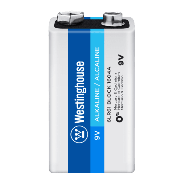 Bateria Alcalina Westinghouse 9V (Blíster de 1 Unidad)
