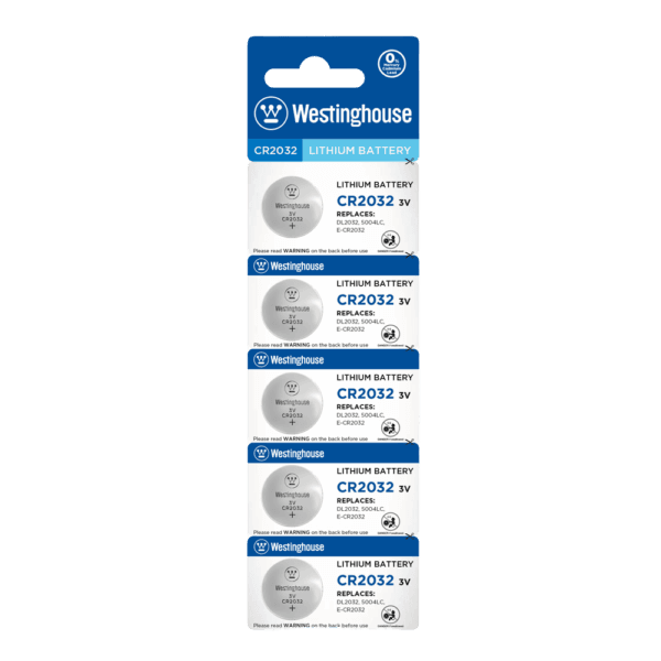 Pila de Lithium Westinghouse Cr2032 (Tira de 5 Unidades) - Imagen 2