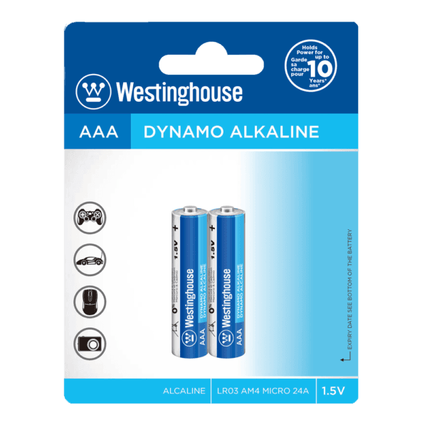 Pila Alcalina Westinghouse AAA-2 (Blíster de 2 Unidades) - Imagen 2