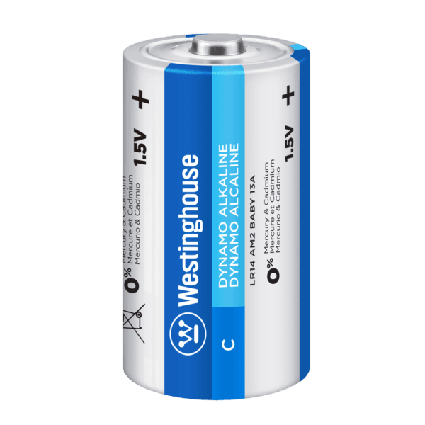 Pila Alcalina Westinghouse C-2 (Blíster de 2 Unidades)