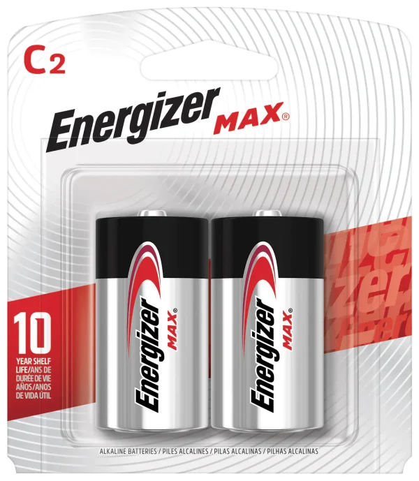 PILA ALCALINA ENERGIZER C2 BLISTER de 2 unidades