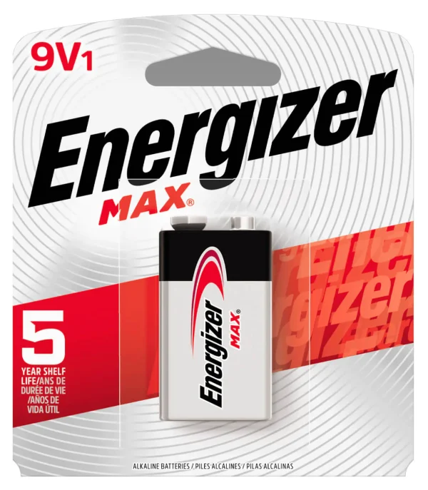 BATERIA ENERGIZER 9V, BLISTER de 1 unidad