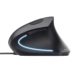 MOUSE BLACK TRUST VERTO ERGO WIRED - Imagen 4