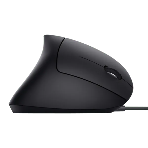 MOUSE BLACK TRUST VERTO ERGO WIRED - Imagen 5