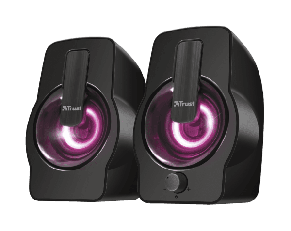 PARLANTES TRUST GEMI 2.0 RGB COLOR NEGRO - Imagen 2