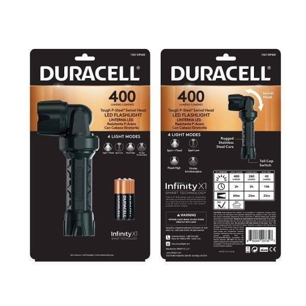 LINTERNA DURACELL PSTEEL 400 LUMEN - Imagen 7