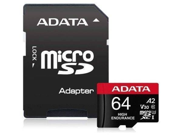 MEMORIA MICRO ADATA SDXC/SDHC DE 64GB ALTA RESISTENCIA