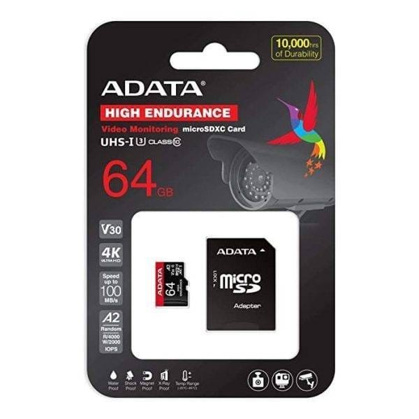 MEMORIA MICRO ADATA SDXC/SDHC DE 64GB ALTA RESISTENCIA - Imagen 2