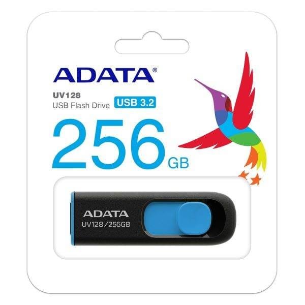 PENDRIVE ADATA AUV128 256GB COLOR NEGRO/AZUL 3.2 - Imagen 3