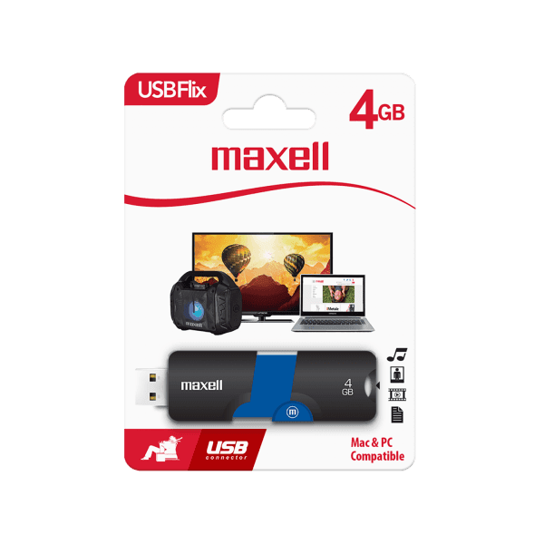 PENDRIVE MAXELL FLIX  DE 4GB 2.0 - Imagen 2