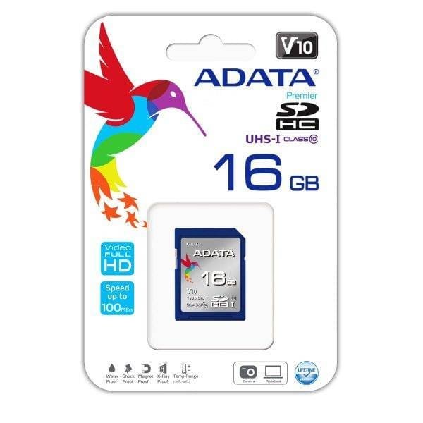 ASDH16GUICL10-R MEMORIA SDHC 16GB UHS-I CLASS10-RE - Imagen 2