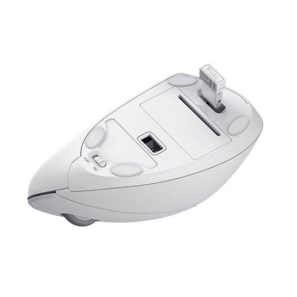 MOUSE TRUST VERTO INALÁMBRICO ERGONOMÉTRICO COLOR BLANCO - Imagen 5