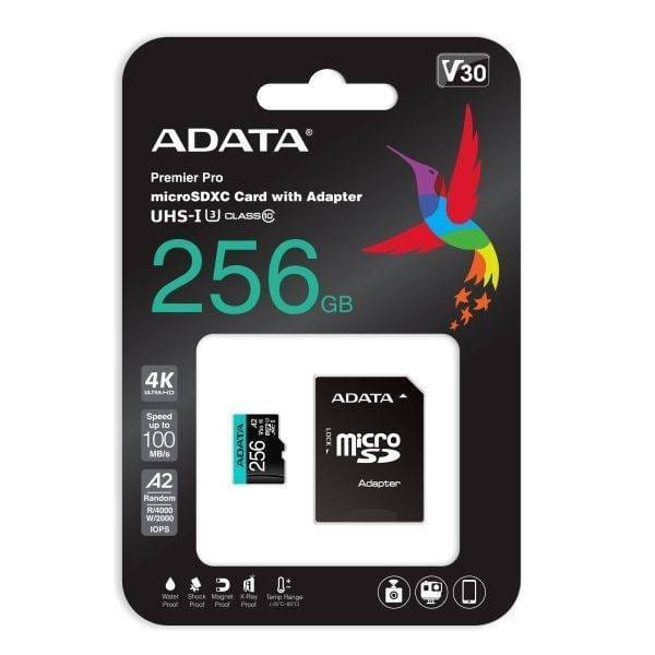 MEMORIA MICRO PREMIER PRO DE 256GB SDXC/SDHC UHS- I U3 - Imagen 2