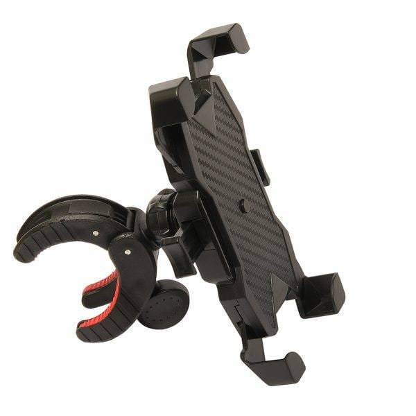 Soporte bici y moto para smartphone-gps, multipulgadas 4 a 9″, rotación 360°, negro - tecmaster - Imagen 2