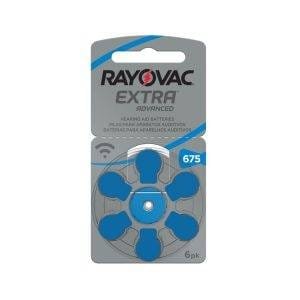 PILA AUDITIVA RAYOVAC 675 Blíster de 6 Pilas