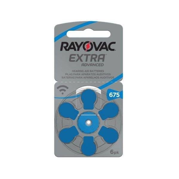 PILA AUDITIVA RAYOVAC 675 Blíster de 6 Pilas