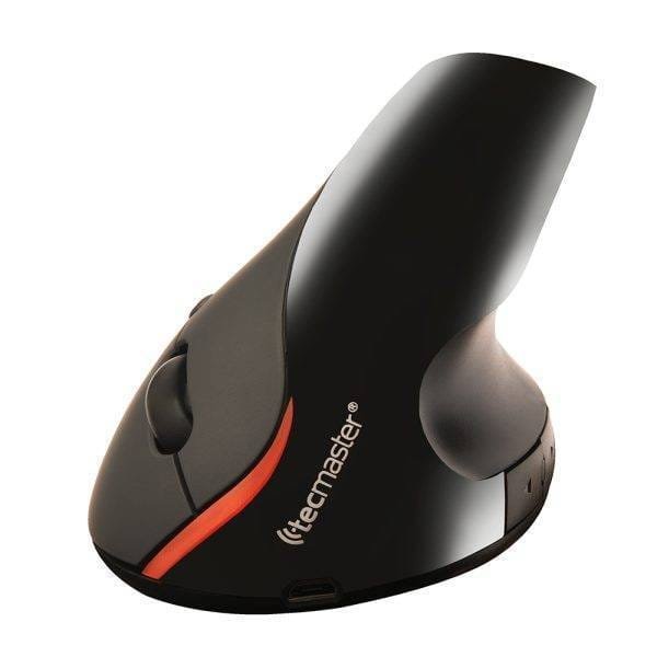 Mouse aero ergo inalámbrico recargable color negro marca tecmaster - Imagen 4