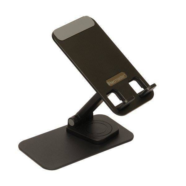 Soporte smartphones plegable portátil color negro tecmaster - Imagen 4