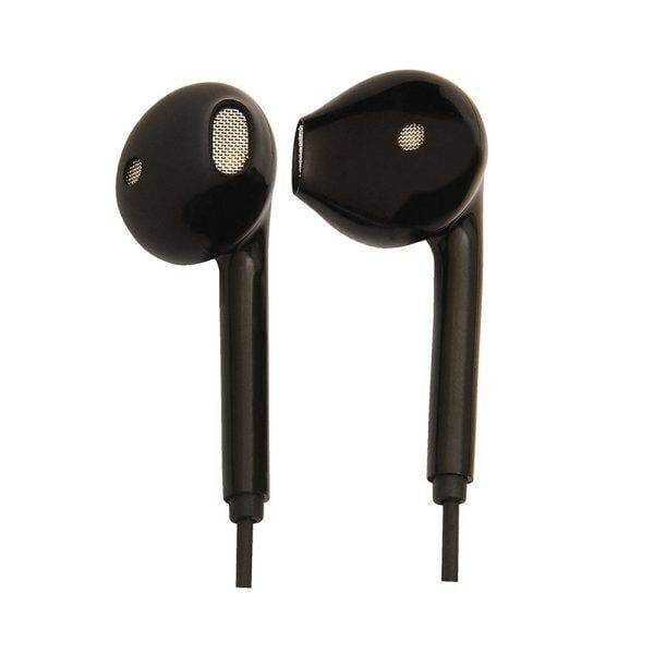 AURICULARES TECMASTER ERGONÓMICOS INTRAUDITIVOS, CABLEADOS DE 1,25 MT, JACK 3.5 MM, COLOR NEGRO - Imagen 2