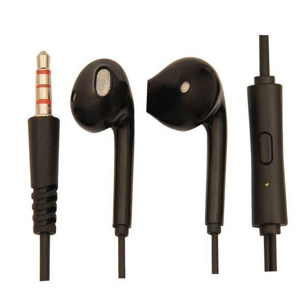 AURICULARES TECMASTER ERGONÓMICOS INTRAUDITIVOS, CABLEADOS DE 1,25 MT, JACK 3.5 MM, COLOR NEGRO - Imagen 3