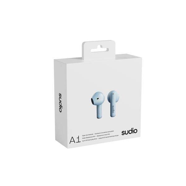 AUDÍFONOS SUDIO EARPHONES A1 TWS COLOR SKY BLUE - Imagen 4