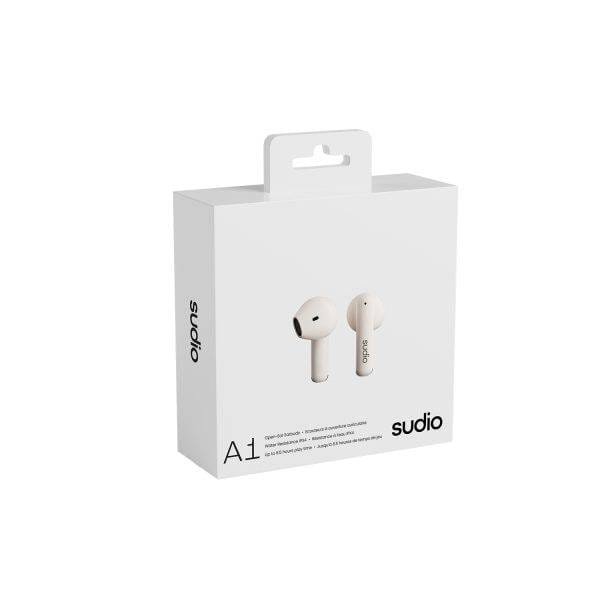 AUDÍFONOS SUDIO EARPHONES A1 TWS SNOW WHITE - Imagen 4