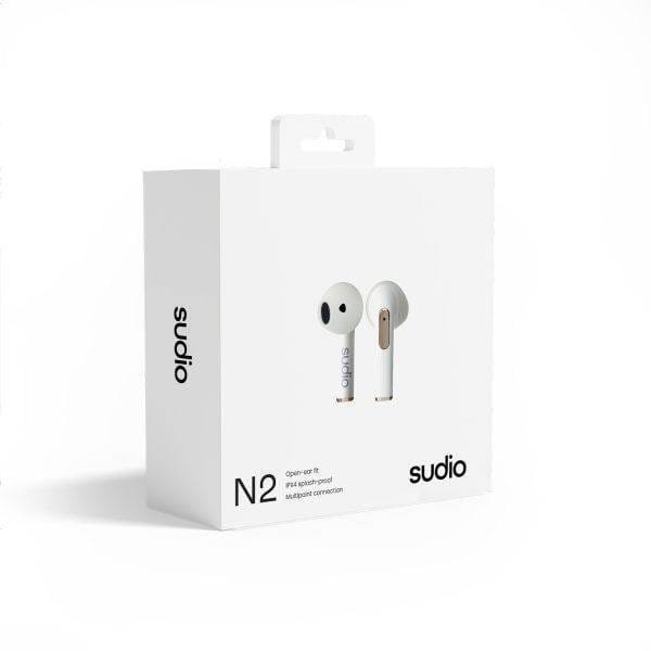 AUDÍFONOS SUDIO N2 TWS COLOR BLANCO BLUETOOTH - CON MICRÓFONOS - Imagen 6