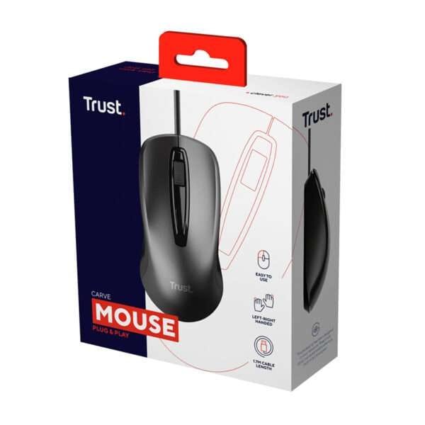 MOUSE TRUST CARVE ALÁMBRICO - Imagen 6