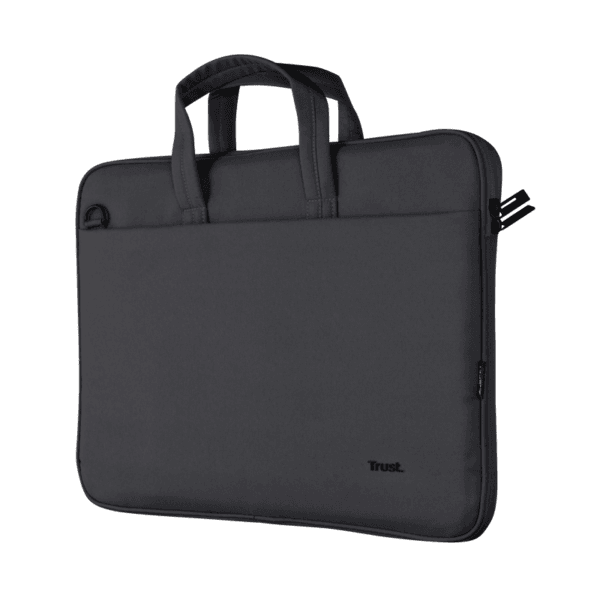 MALETÍN TRUST PARA NOTEBOOK BOLOGNA DE 16" ECO COLOR NEGRO
