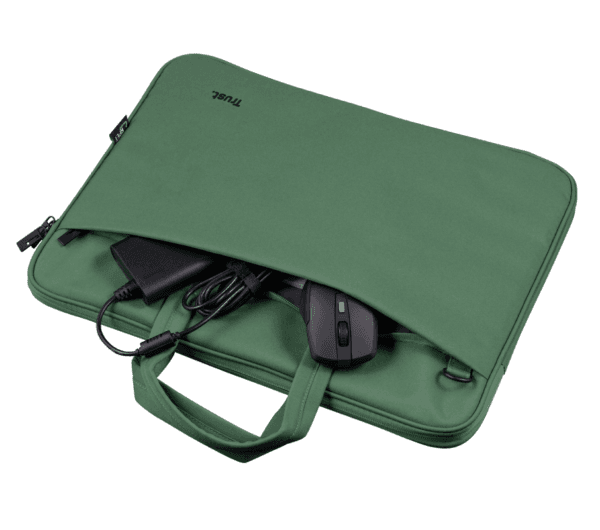 MALETÍN TRUST PARA NOTEBOOK BOLOGNA DE 16" ECO COLOR VERDE - Imagen 4