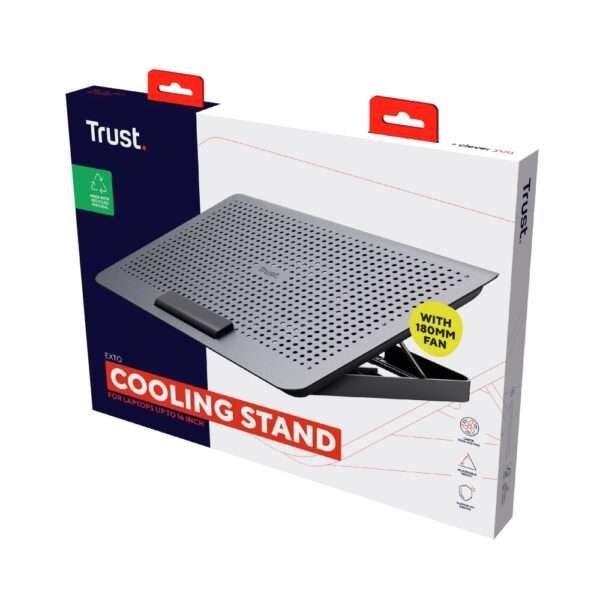 VENTILADOR TRUST PARA NOTEBOOK EXTO LAPTOP COOLING STAND ECO - Imagen 4