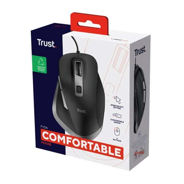 TRUST MOUSE FYDA ECO ALAMBRICO - Imagen 5