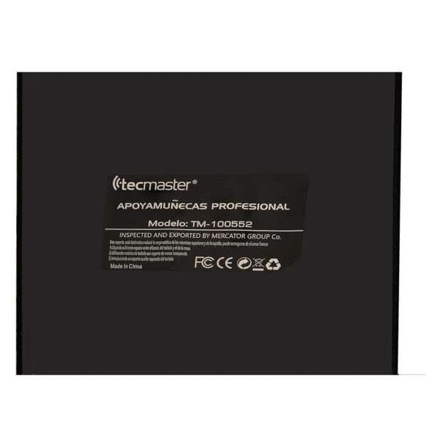 APOYA MUÑECAS TECMASTER PROFESIONAL, TIPO CUERO, SUPERFICIE ANTIDESLIZANTE - Imagen 3