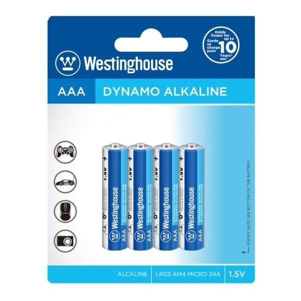 PILA ALCALINA WESTINGHOUSE AAA-4 (Blíster de 4 unidades) - Imagen 2