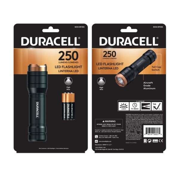 LINTERNA DURACELL DE ALUMINIO 250 LUMEN - Imagen 7