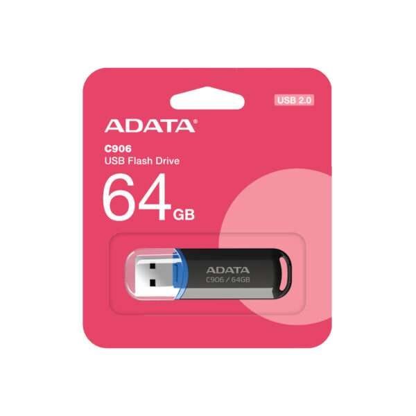 PENDRIVE ADATA AC906 DE 64GB USB 2.0 COLOR NEGRO - Imagen 3