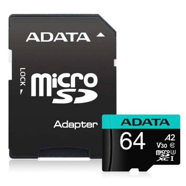 TARJETA DE MEMORIA MICRO PREMIER PRO SDXC/SDHC UHS- I U3 64G