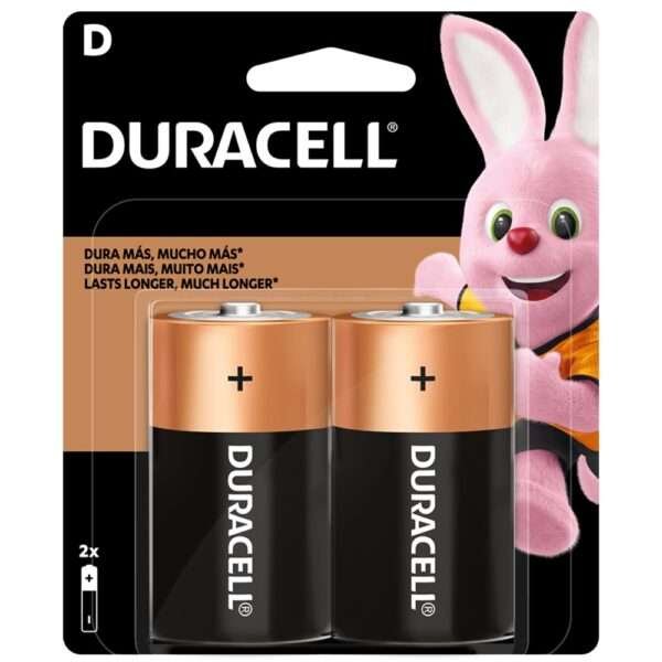 Venta de Pila alcalina duracell d x 2 blister - histore 2025