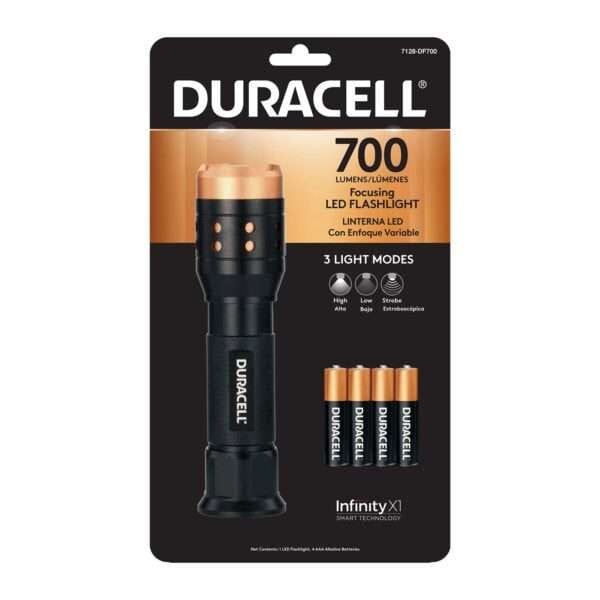LINTERNA DURACELL FOCO AJUSTABLE 700 LUMEN - Imagen 6